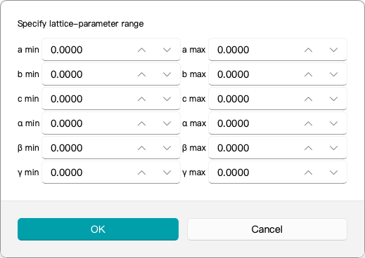 Select by Lattice Dialog