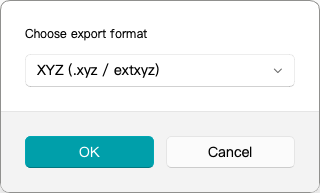 Export Format Dialog
