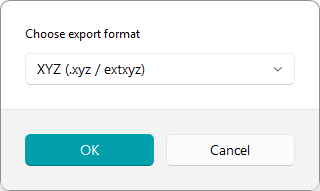 Export Format Dialog